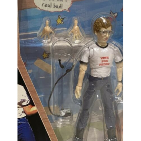 BST AXN NAPOLEON DYNAMITE 5” Action Figure THE LOYAL SUBJECTS New In Box Pedro - Picture 3 of 4
